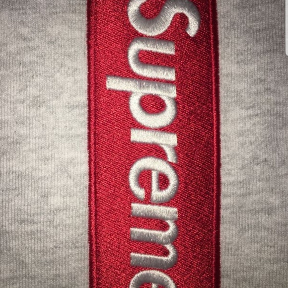 Authentic Supreme Box Logo Ash - Picture 6 of 8